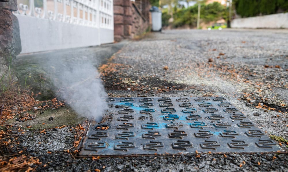 Test fumée égout Montréal